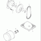 LT A700X KINGQUAD 4x4 Масляный насос