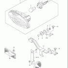 LT-A450X  450AXi Задний фонарь