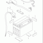 LT Z400 QUADSPORT Z400 АКБ