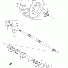 LT R450 QUADRACER Заднее колесо правое