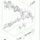 LT-F400 KingQuad Редуктор задний