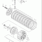 LT Z400 QUADSPORT Z400 Сцепление