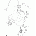 LT Z250 QuadSport Z250 Топливный бак