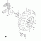 LT-A400 KINGQUAD Переднее колесо