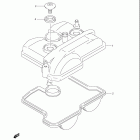 LT R450 QuadRacer R450 Крышка головки цилиндров