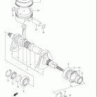 LT A450X  450AXi Коленвал