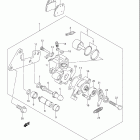 LT Z400 QUADSPORT Z400 Задний суппорт