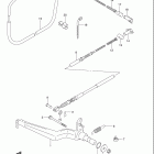 LT-F400F KingQuad 400FS 4x4 Задний тормоз