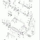 LT Z250 QuadSport Z250 Механизм  переключения передач