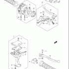 LT Z250 QuadSport Z250 Handle lever (model k4)
