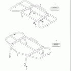 LT A450X  450AXi Багажник