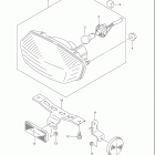 LT Z400 QUADSPORT Z400 Rear combination (e28)
