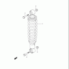 LT A450X  450AXi Задний амортизатор