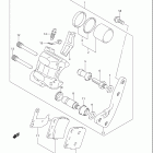LT Z250 QuadSport Z250 Передний суппорт тормозной