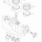 LT R450 QuadRacer R450 Коленвал