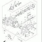 LT-A400F KingQuad 400AS 4x4 Редуктор передний