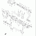 LT R450 QUADRACER Механизм  переключения передач