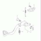 LT R450 QuadRacer R450 Педаль тормоза