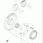 LT-A400 KINGQUAD Муфта стартера