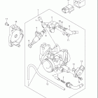 LT R450 QUADRACER Корпус Дросселя