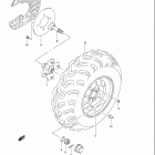 LT-F400 KingQuad Переднее колесо