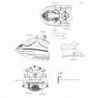 Ultra 310LX (JT1500-MEF) Наклейки предупреждения
