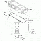 Ultra LX (JT1500-KDF) Цилиндр(ы) /  поршень