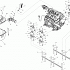 SPARK ACE 900 (2up) 01- engine and air intake silencer _07s1402