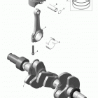 SPARK ACE 900 (2up) 01- crankshaft and pistons _02r1411