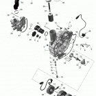 RXT 260 & RS Крышка картера и генератор