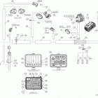 GTX 215 (42CA, 42CB) Жгут проводов - основной