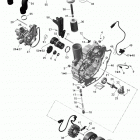 GTR 215 Крышка картера и генератор