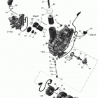 GTI LTD 155 (39CS) Крышка картера и генератор