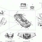 GTR 215 Наклейки предупреждения