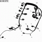 RXT 260 (IS) Жгут проводов двигателя