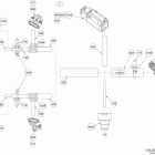 GTX 215 (42CA, 42CB) Жгут проводов- рулев. управл.