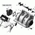 RXT 260 (IS) Впускной коллектор и корпус дроссельной заслонки
