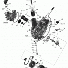 GTX LTD iS 260 (18CS) Крышка картера и генератор