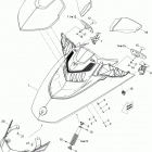 GTX LTD iS 260 (18CS) Передний обтекатель