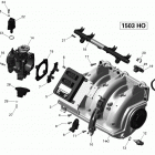 RXP-X 255 & RS (1503 HO) 02- air intake manifold and throttle body rxp