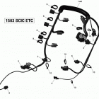 210 Wake 430 Жгут проводов двигателя