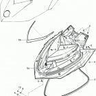 WAKE 155 Передний обтекатель