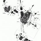 GTX iS 215 Крышка картера и генератор