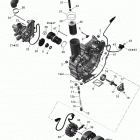 WAKE 155 (1503 NA) Крышка картера и генератор