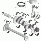 GTS Pro 130 Коленвал и поршни