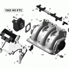 RXT iS 260 Впускной коллектор и корпус дроссельной заслонки