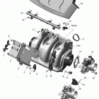 GTS Pro 130 Коллектор воздухозаборника и корпус дросселя