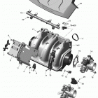 GTS Pro 130 (1503 DT) Коллектор воздухозаборника и корпус дросселя