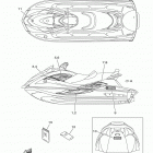 VX CRUISER_VX1100BM VX DELUXE VX1100BM/VX1100AM Наклейки