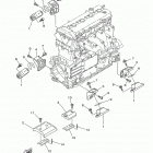 VXR VX1800AL Крепление двигателя